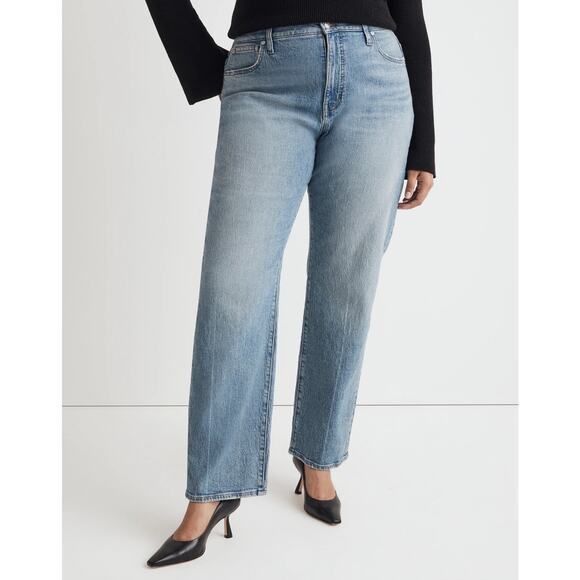 Madewell The '90s Straight Jean Rondell Wash Size 33 - Picture 3 of 12